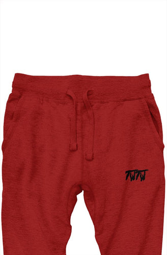 TWTW Embroidery premium joggers