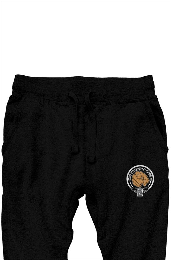 TWTW Embroidery premium joggers