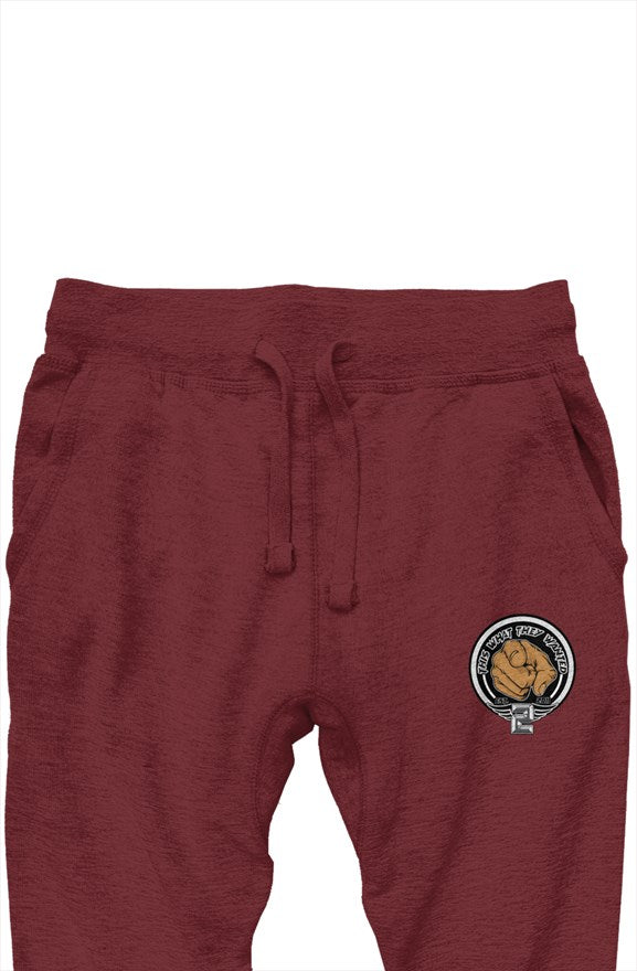 TWTW Embroidery premium joggers