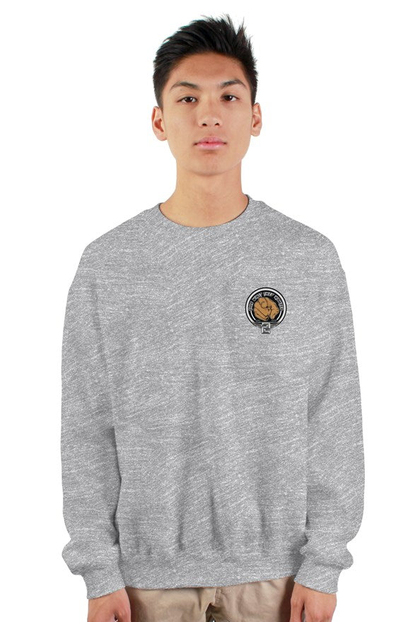 LOGO heavy crewneck sweatshirt