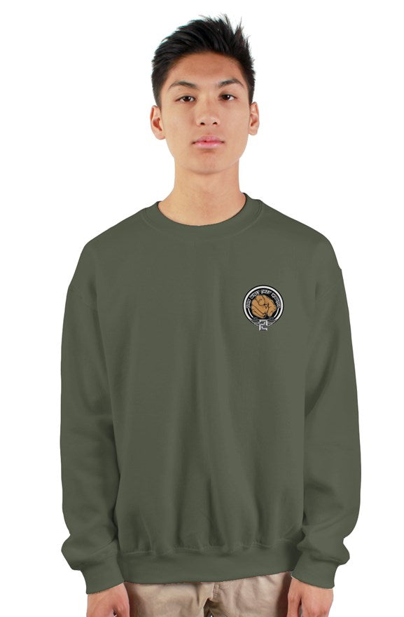 LOGO heavy crewneck sweatshirt