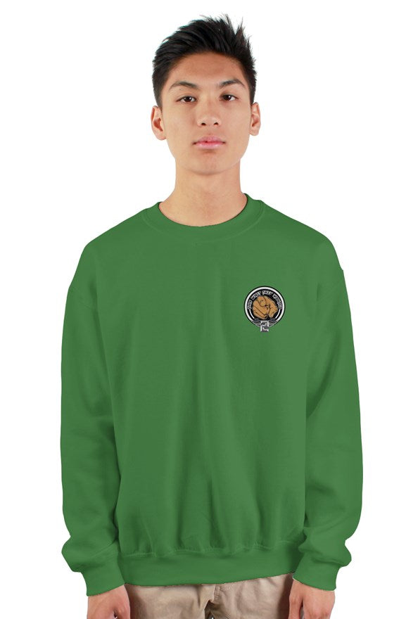 LOGO heavy crewneck sweatshirt