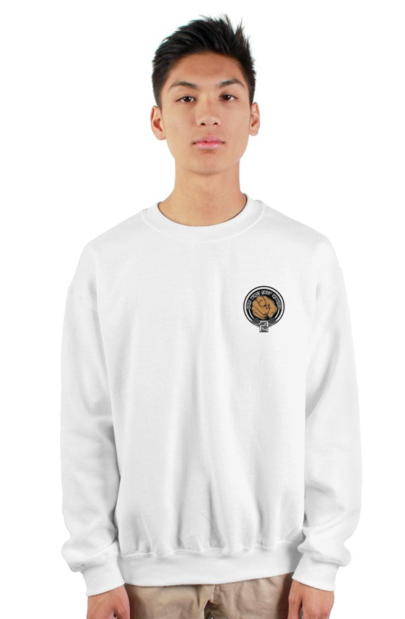 LOGO heavy crewneck sweatshirt