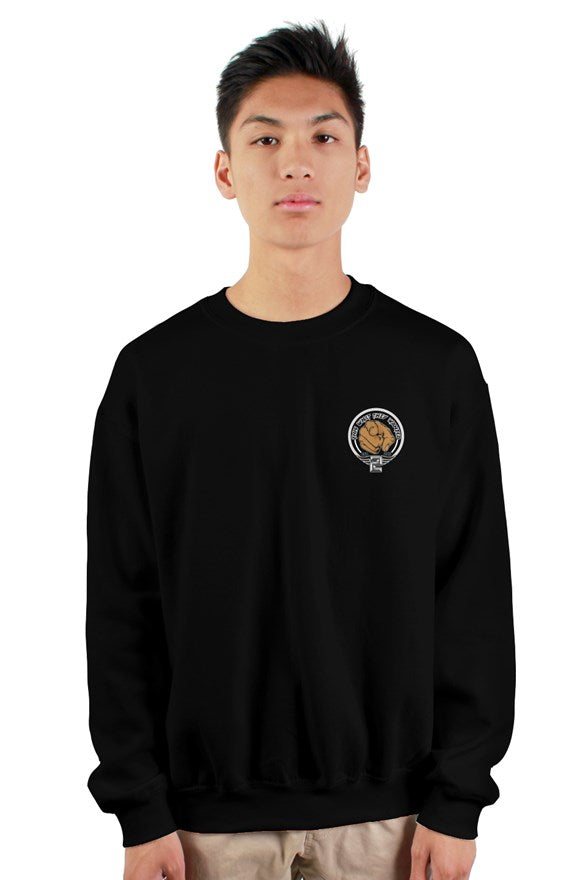 LOGO heavy crewneck sweatshirt