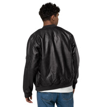Load image into Gallery viewer, TWTW Leather Bomber Jacket
