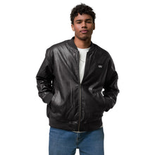 Load image into Gallery viewer, TWTW Leather Bomber Jacket
