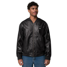 Load image into Gallery viewer, TWTW Leather Bomber Jacket
