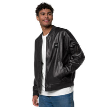 Load image into Gallery viewer, TWTW Leather Bomber Jacket
