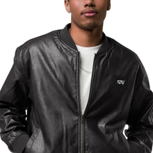 Load image into Gallery viewer, TWTW Leather Bomber Jacket
