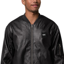 Load image into Gallery viewer, TWTW Leather Bomber Jacket
