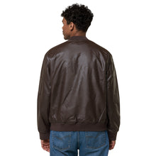 Load image into Gallery viewer, TWTW Leather Bomber Jacket
