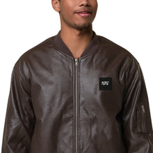 Load image into Gallery viewer, TWTW Leather Bomber Jacket
