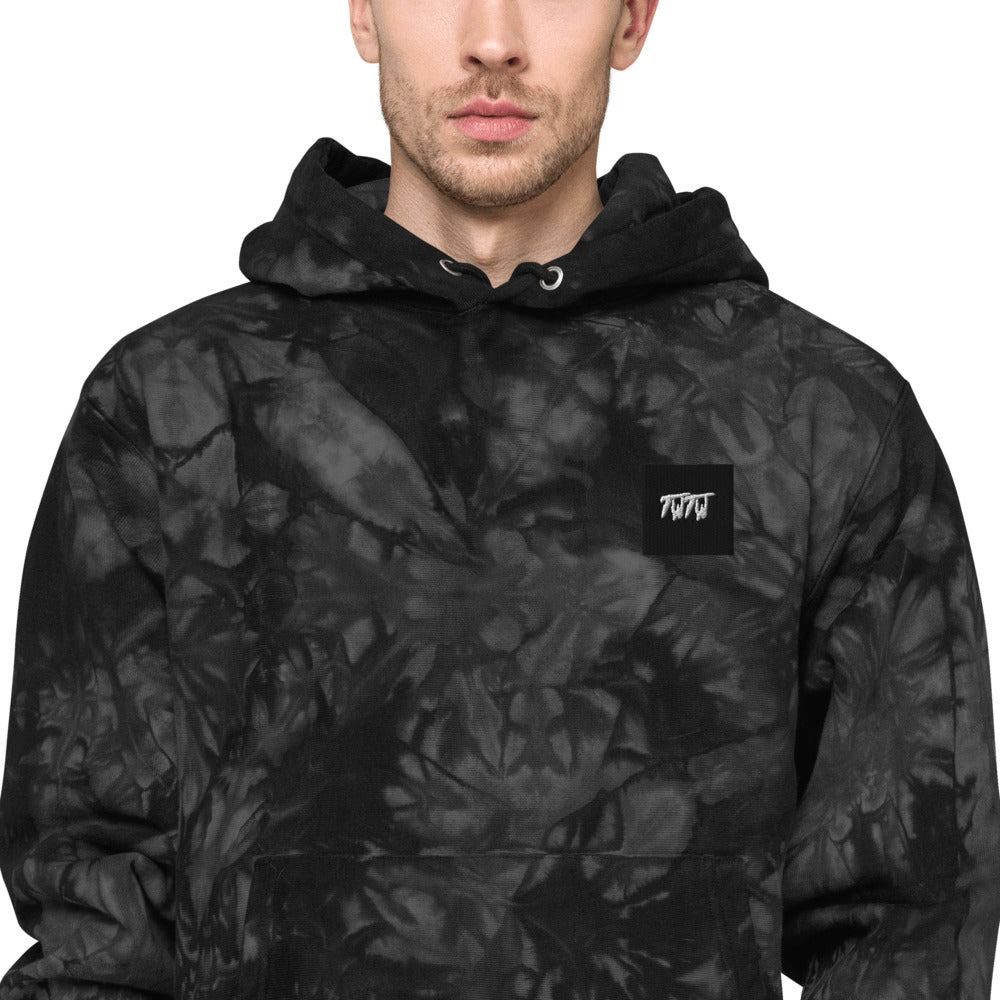 TWTW Unisex Champion tie-dye hoodie