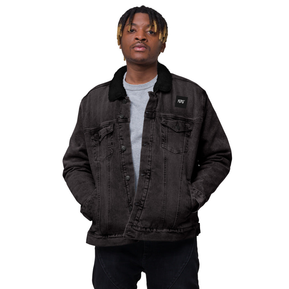 TWTW Unisex denim sherpa jacket